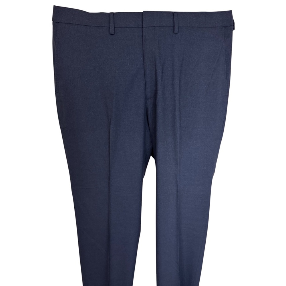 J.M. Haggar classic‎ fit pants 38x30 Dark Dusty Blue